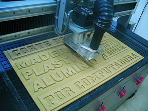 Proceso En Madera Router Cnc